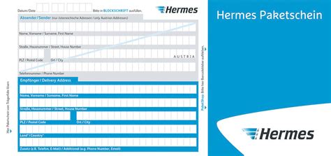 hermes paketschein ausdrucken